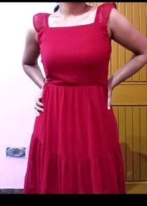 Get This Sassafras  Maroon Maxi Dress @330