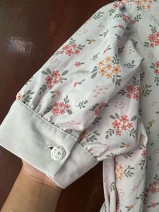 Floral Peter Pan Collar Dress