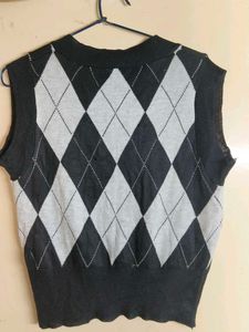 Cut Sleeves Sweater