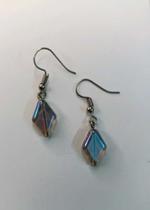 💎💕 Handmade Diamond Shaped Earrings 🌸✨