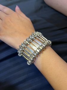 Silver Band Bracelet
