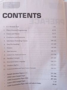 CBSE Computer Science Class XII