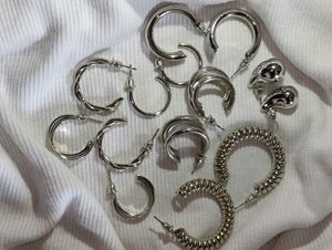 Silver Earring 🛍️💍👛🪞