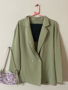 Sage Green Blazer 💚