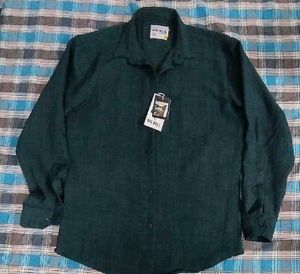 Big Bull Export Quality Pure Cotton Linen Shirt