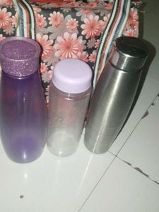 Combo Of 3 Water Bottles
