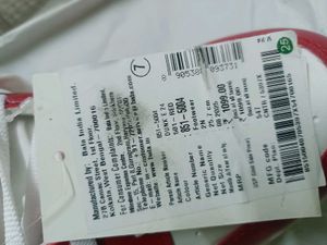 Bata Stylish Red &amp; White Sneakers