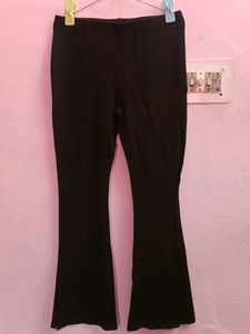 H&amp;M Black Flared Bootcut Pants
