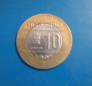 Coin Rs 10 Of 2007 Noida Mint