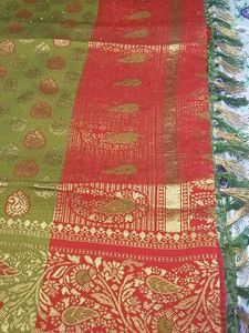 Embroidered Partyware And Wedding Base Saree