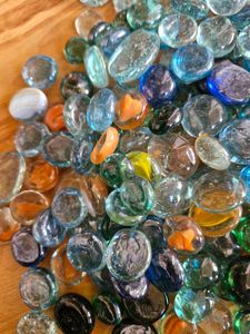 Assorted Glass Marbles– Decorative, Vibrant