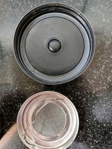 Steel Coffee Mug (With Cap)- Keeps It Hot,