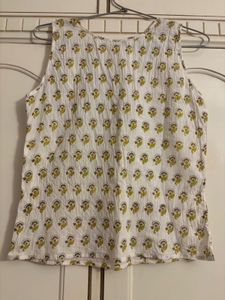 anokhi Printed Sleeveless Top