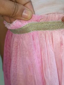 Girl&#39;s Pink Butterfly Tulle Dress