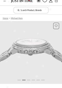 Michael Kors Silver Bracelet Watch