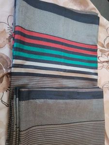 Crepe Silk Striped Saree 🖤