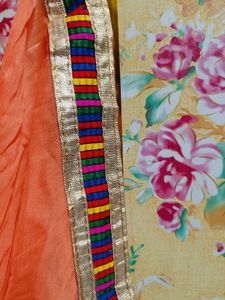 🇳🇿💫🎀Elegant Orange beautiful duppata