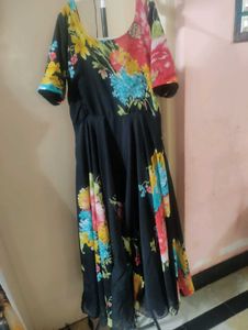 Flared Dress..BLACK