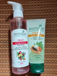 Set Of 2 Biotique Facewash
