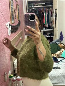 Woolen Crop Top