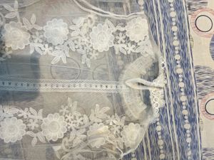 White Floral Lace Blouse
