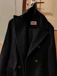 Elegant Black Overcoat