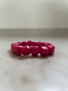 Pink Beaded Bracelet