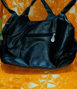 Vintage Black Shoulder Bag