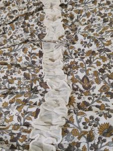 White Kalamkari Print Long Skirt | Ethnic &amp;Elegant