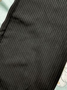 Pinstripe Flare Leg Trousers