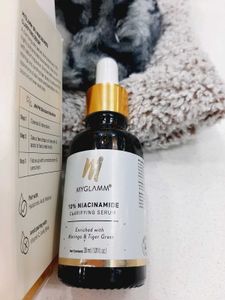 Plum And My Glam Face Serum With Free Pilgrim Moi