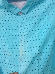 Blue Patterned Shirt 👕 lens 26