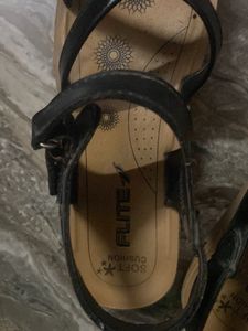 Flite Black Sandals