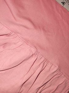 Pink Long Sleeve Tunic Top