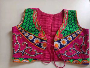 Pink Embellished Blouse