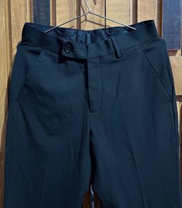 Black Formal Straight Leg Pants