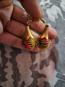 Golden - Silver Earrings ✨
