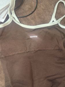 Brown Workout Jumpsuit
