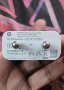 Mi 10watt Charger Original Only Adaptor