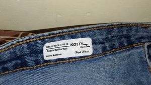 Wide Leg Denim Jeans