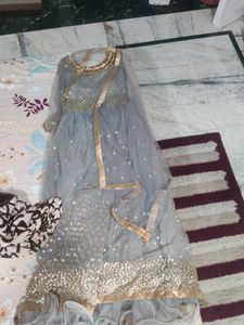 Grey Party Gown