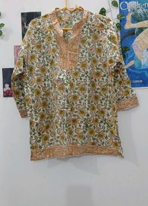 Floral Short Kurti