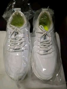 Women White Shoes Thick Sole