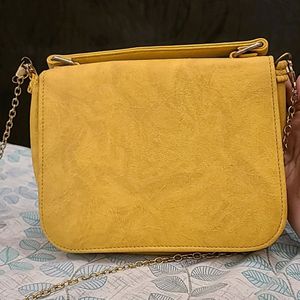 Mustard Sling Bag