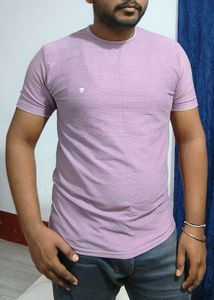 Round Neck Men T-Shirt