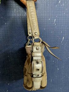 Coach Signature Canvas Shoulder Bag
