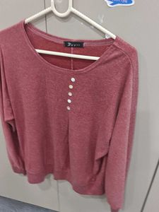 Casual Top with Buttons