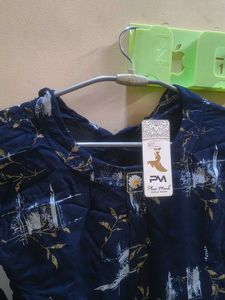 Stylish Navy Blue Top