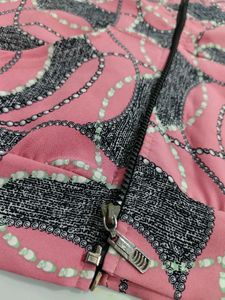 Patterned Hoodie