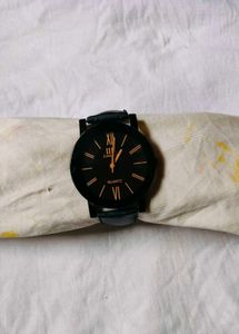 Black Wrist Watch